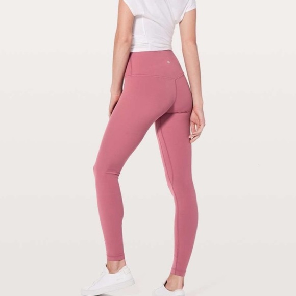 lululemon athletica Pants - Lululemon aligns full length mauve pink